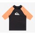 QUIKSILVER AQKWR03027-XKNN ΠΑΙΔΙΚΟ ΜΑΓΙΟ ΑΝΤΗΛΙΑΚΗ (UV) ΠΡΟΣΤΑΣΙΑ ΜΠΛΟΥΖΑ ΑΓΟΡΙ ΜΑΥΡΟ-ΠΟΡΤΟΚΑΛΙ